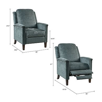 Madison Park Cecile Recliner Arm Chair