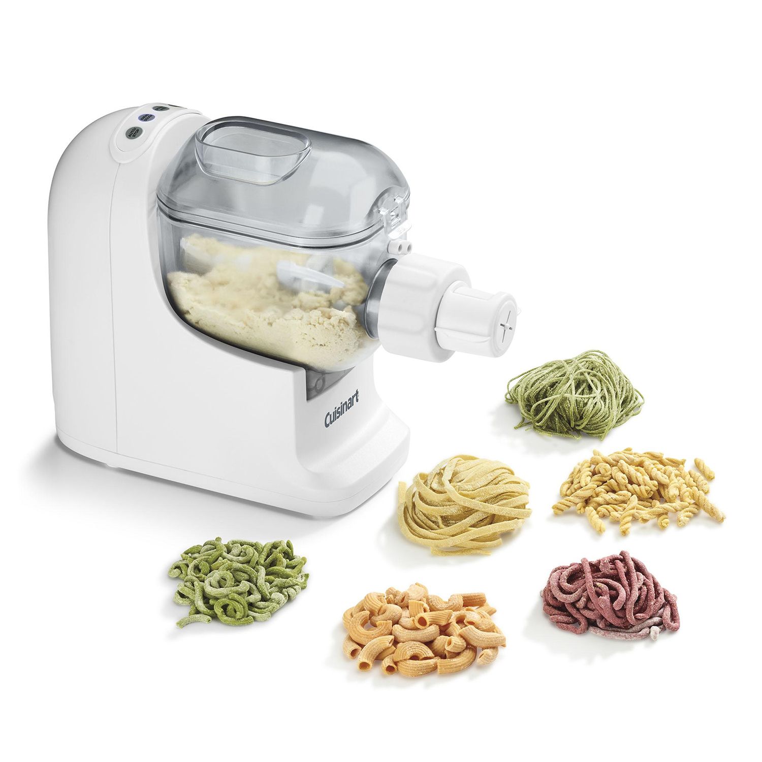 GEKER Electric Pasta Maker Machine, Automatic Pasta and Noodle Maker- 6  Noodle Shapes to Choose- Home Pasta Maker for Spaghetti,Fettuccine,Macaroni,  Dishwasher Safe Parts - Coupon Codes, Promo Codes, Daily Deals, Save Money