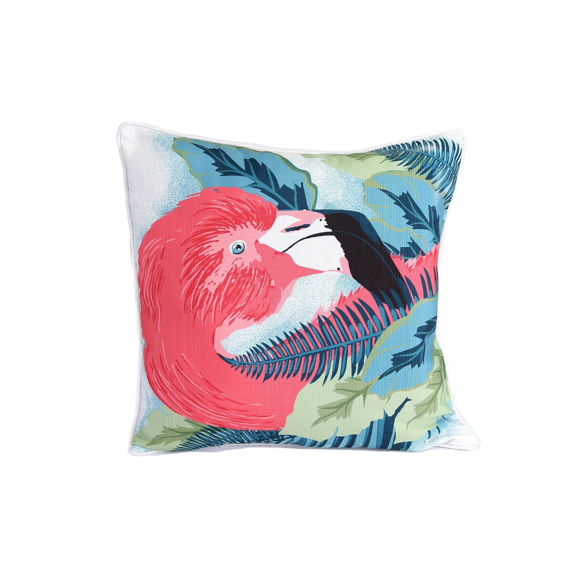 Jordan Manufacturing Transitional Toss Pillow, White