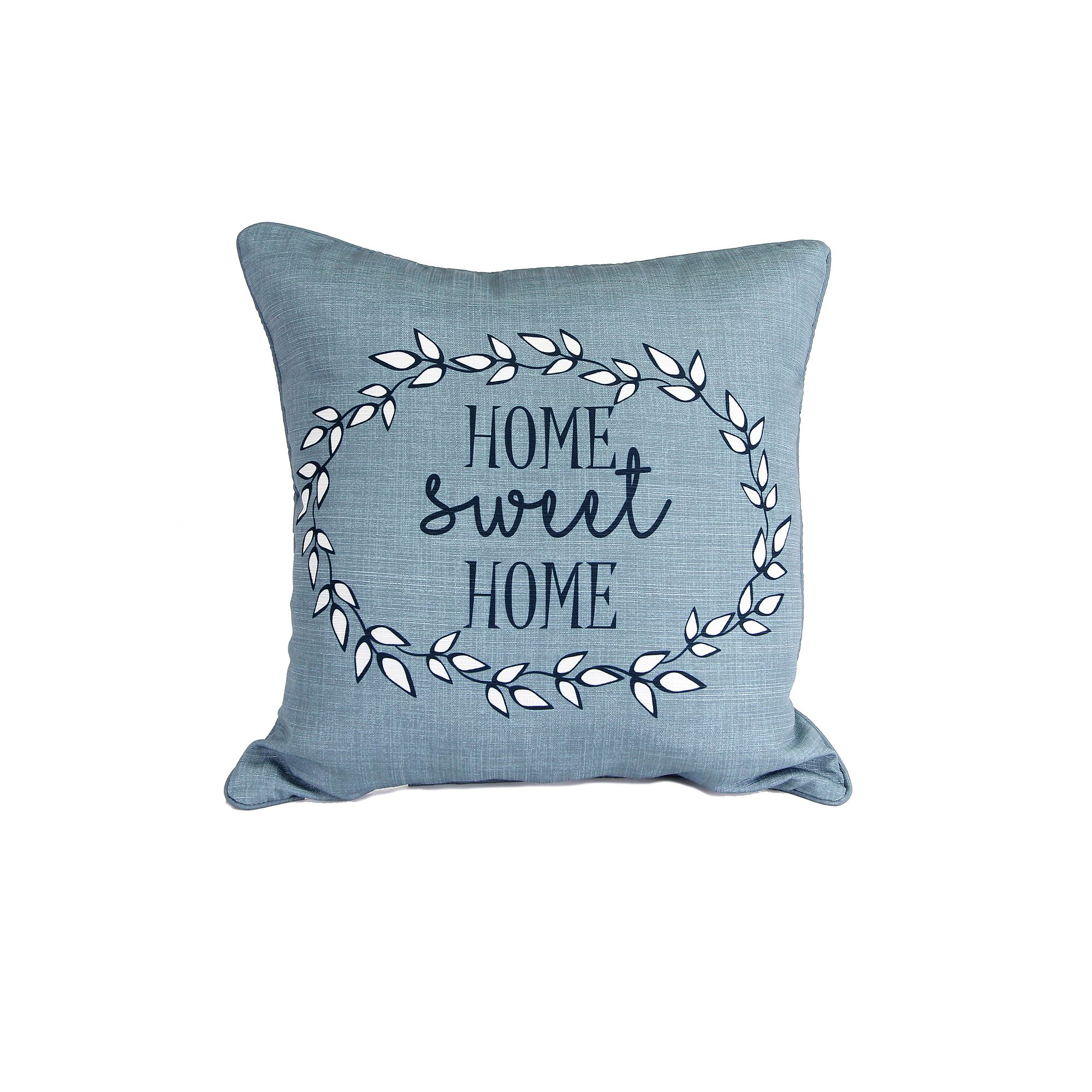 Jordan Manufacturing Transitional Toss Pillow, Blue