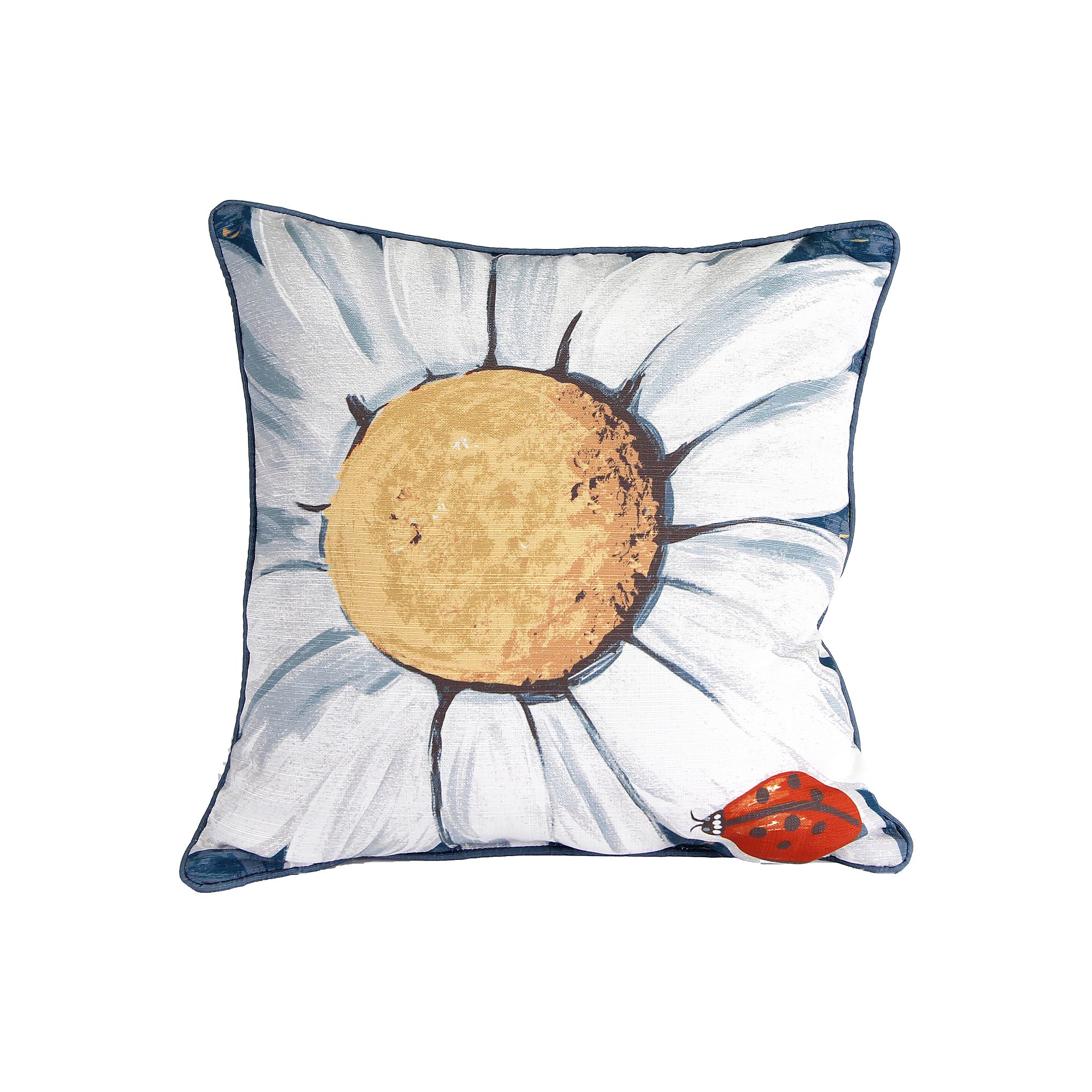 Jordan Manufacturing Transitional Toss Pillow, Blue 4