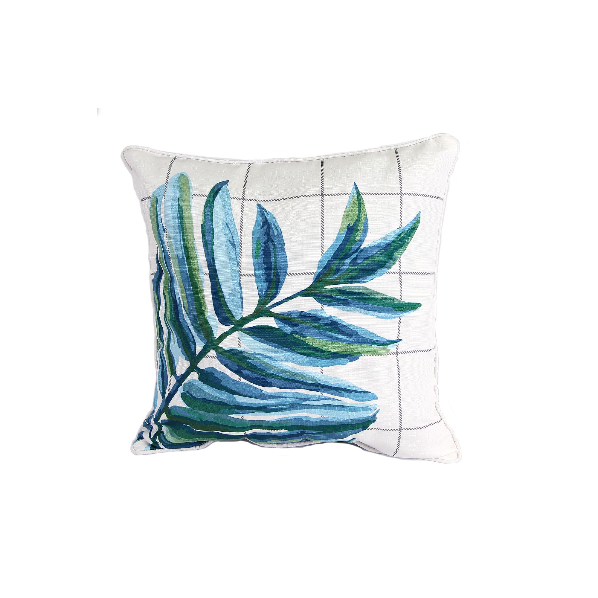 Jordan Manufacturing Transitional Toss Pillow, Palm Leaf