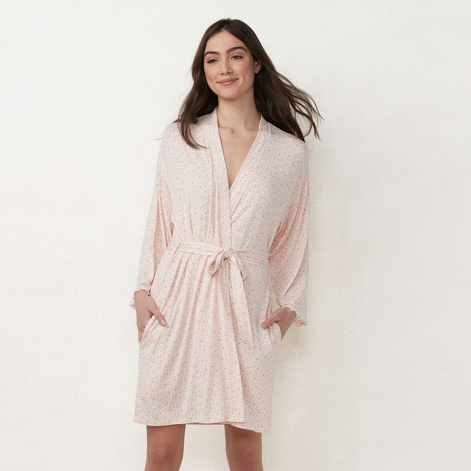 Image for LC Lauren Conrad Women's Wrap Robe at Kohl's.