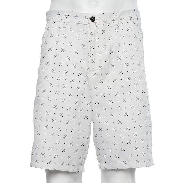 Men's Tek Gear® Patterned FlatFront Golf Shorts