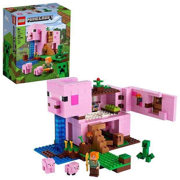 LEGO Minecraft The Pig House Building Kit 21170