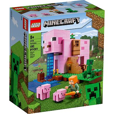LEGO Minecraft The Pig House Building Kit 21160
