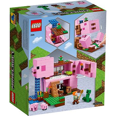LEGO Minecraft The Pig House Building Kit 21160