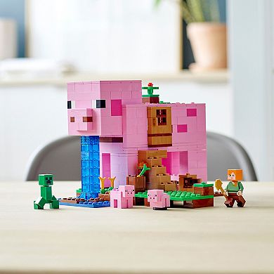 LEGO Minecraft The Pig House Building Kit 21160