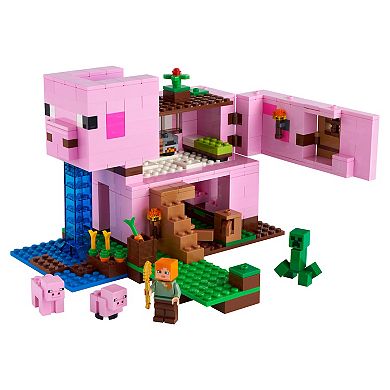 LEGO Minecraft The Pig House Building Kit 21160