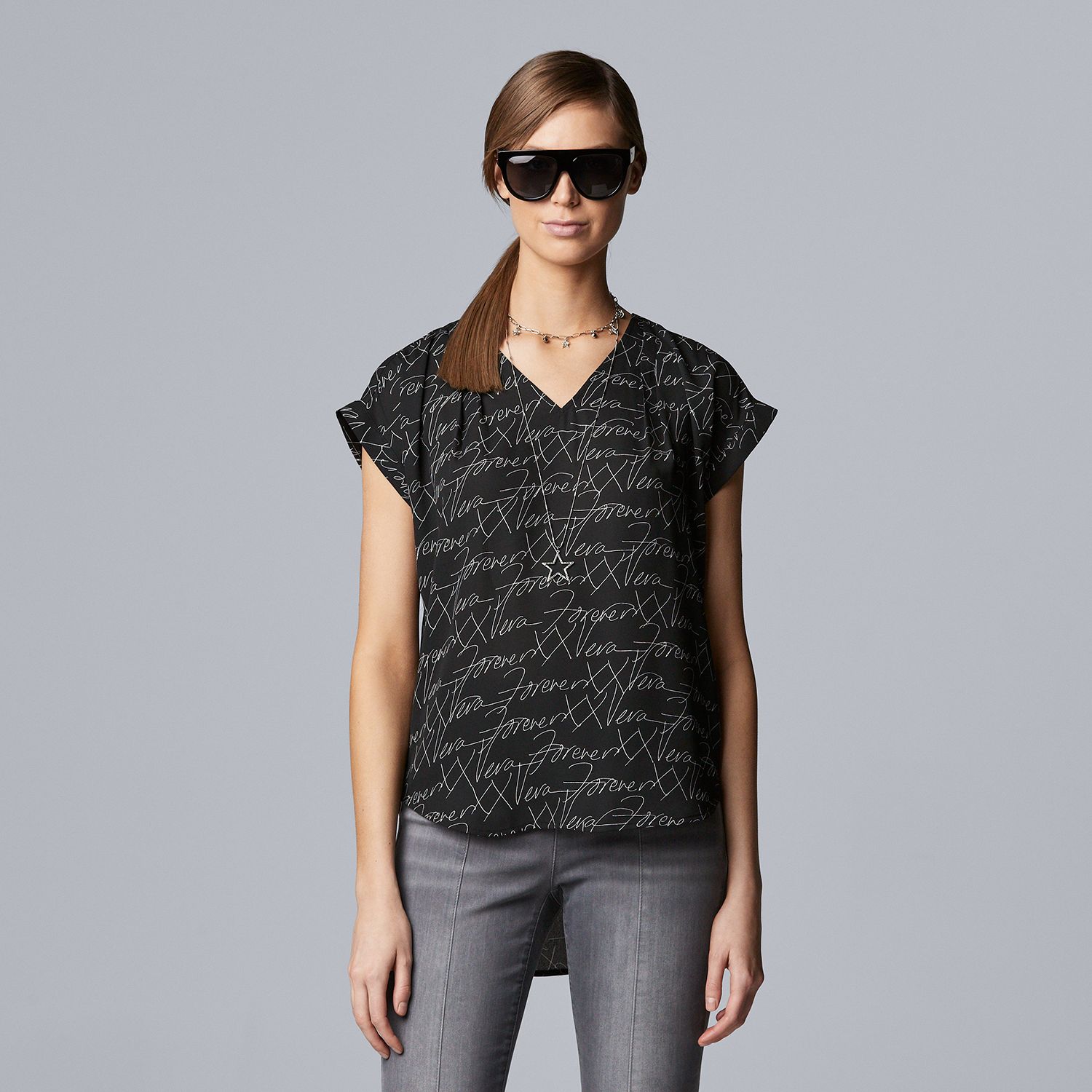 kohls vera wang tops