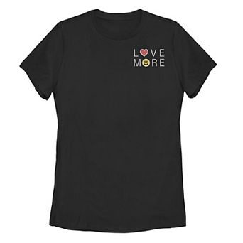 Juniors' Fifth Sun Love More Smile Pocket Hit Tee