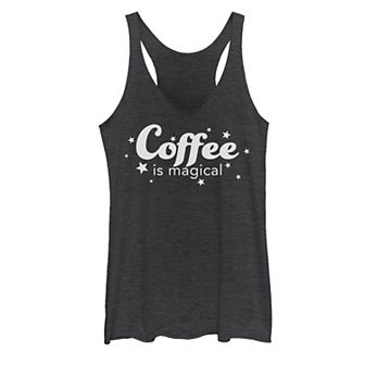 Juniors' Fifth Sun Coffee Is Magical Text Tank Top