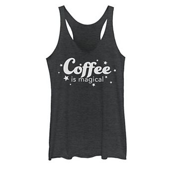 Juniors' Fifth Sun Coffee Is Magical Text Tank Top