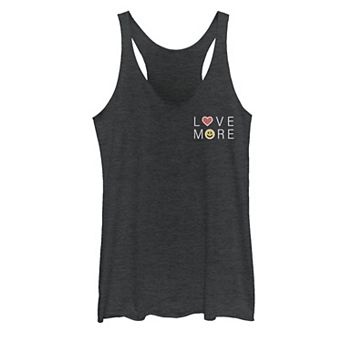 Juniors' Fifth Sun Love More Smile Pocket Hit Tank Top
