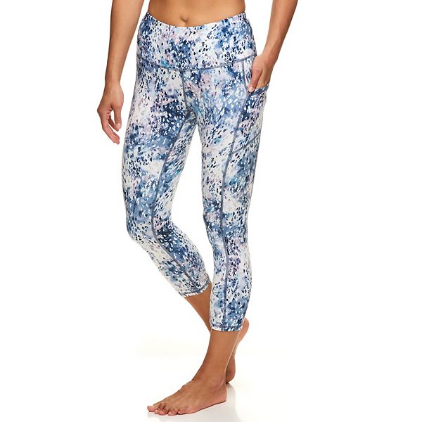 Women's Gaiam Om High-Waisted Active Capri Leggings