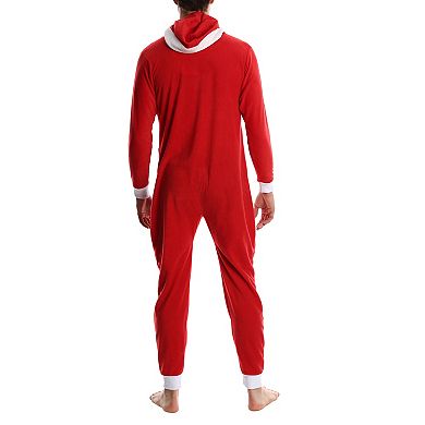 Men's SLEEPHERO One-Piece Hooded Pajama Union Suit