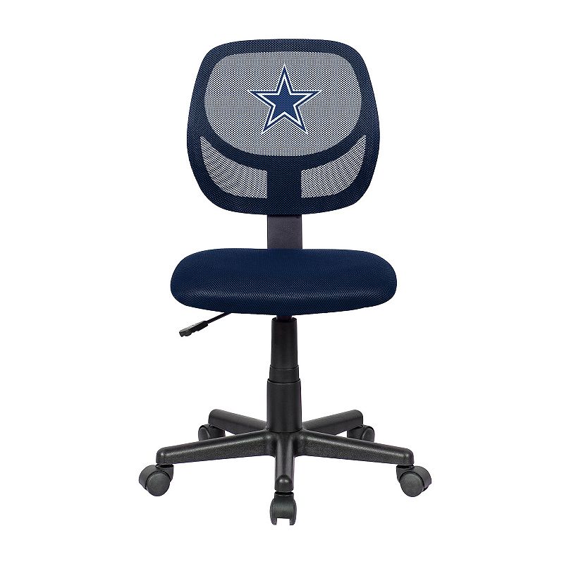 Dallas Cowboys Mesh Office Chair, Blue