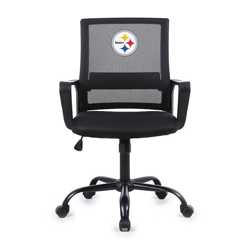 82110669 Pittsburgh Steelers Mesh Office Chair, Multicolor sku 82110669