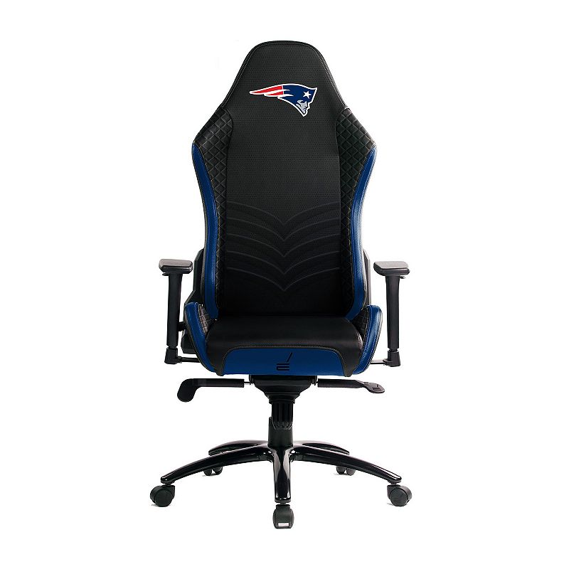 18280407 New England Patriots Pro Series Gaming Chair, Blac sku 18280407