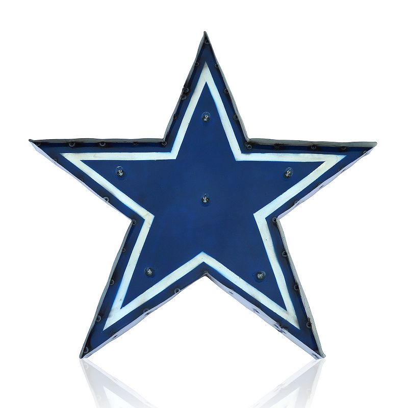 Dallas Cowboys Logo Light-Up Sign, Multicolor