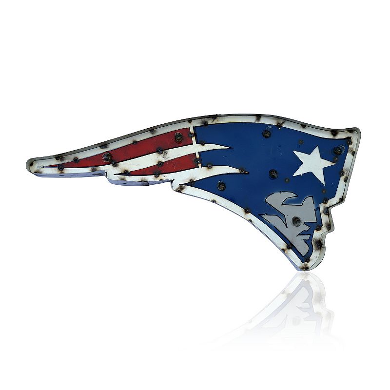 New England Patriots Logo Light-Up Sign, Multicolor