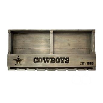 Dallas Cowboys Wine Bar Wall Shelf