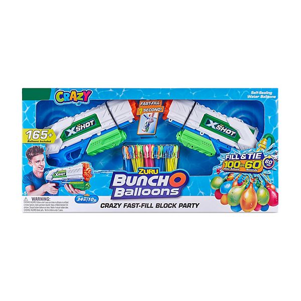 Zuru Bunch O Balloons Fastfill Water Blaster & Balloons Set