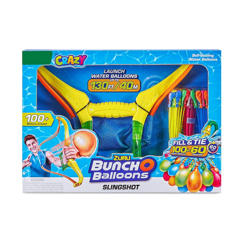 Zuru Bunch O Balloons Slingshot & Balloons Set, Multicolor