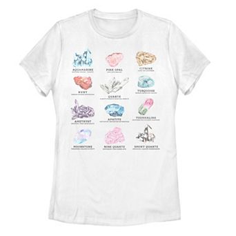 Juniors' Crystal Chart Graphic Tee