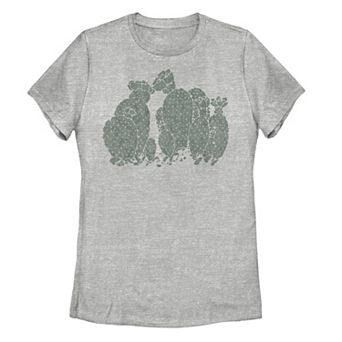 Juniors' Cactus Graphic Tee