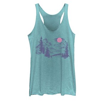 Juniors' Mountains Outdoor Racerback Tank Top