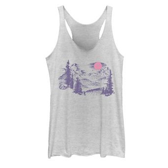 Juniors' Mountains Outdoor Racerback Tank Top