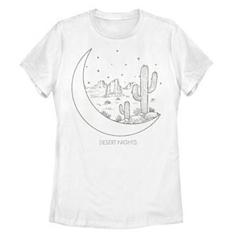 Juniors' Desert Nights Graphic Tee