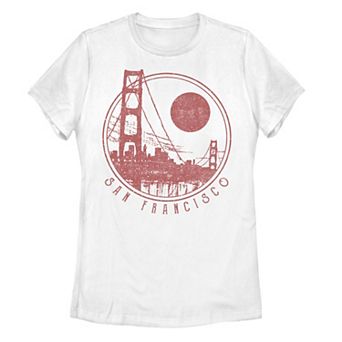 Juniors' San Francisco Redux Graphic Tee