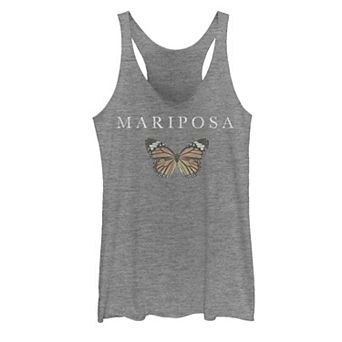 Juniors' Mariposa Remix Butterfly Graphic Tank Top