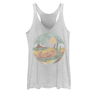 Juniors' Desert Watercolor Destination Tank Top