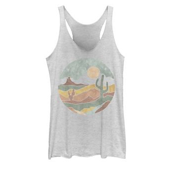 Juniors' Desert Watercolor Destination Tank Top