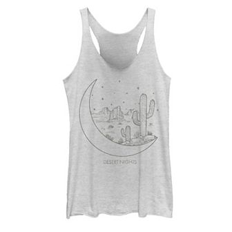 Juniors' Desert Nights Line Art Tank Top