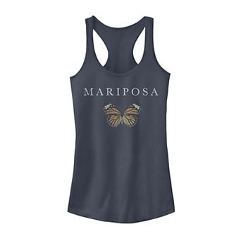 Juniors' Mariposa Remix Butterfly Tank Top