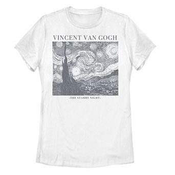 Juniors' Van Gogh's "Starry Night" Tee