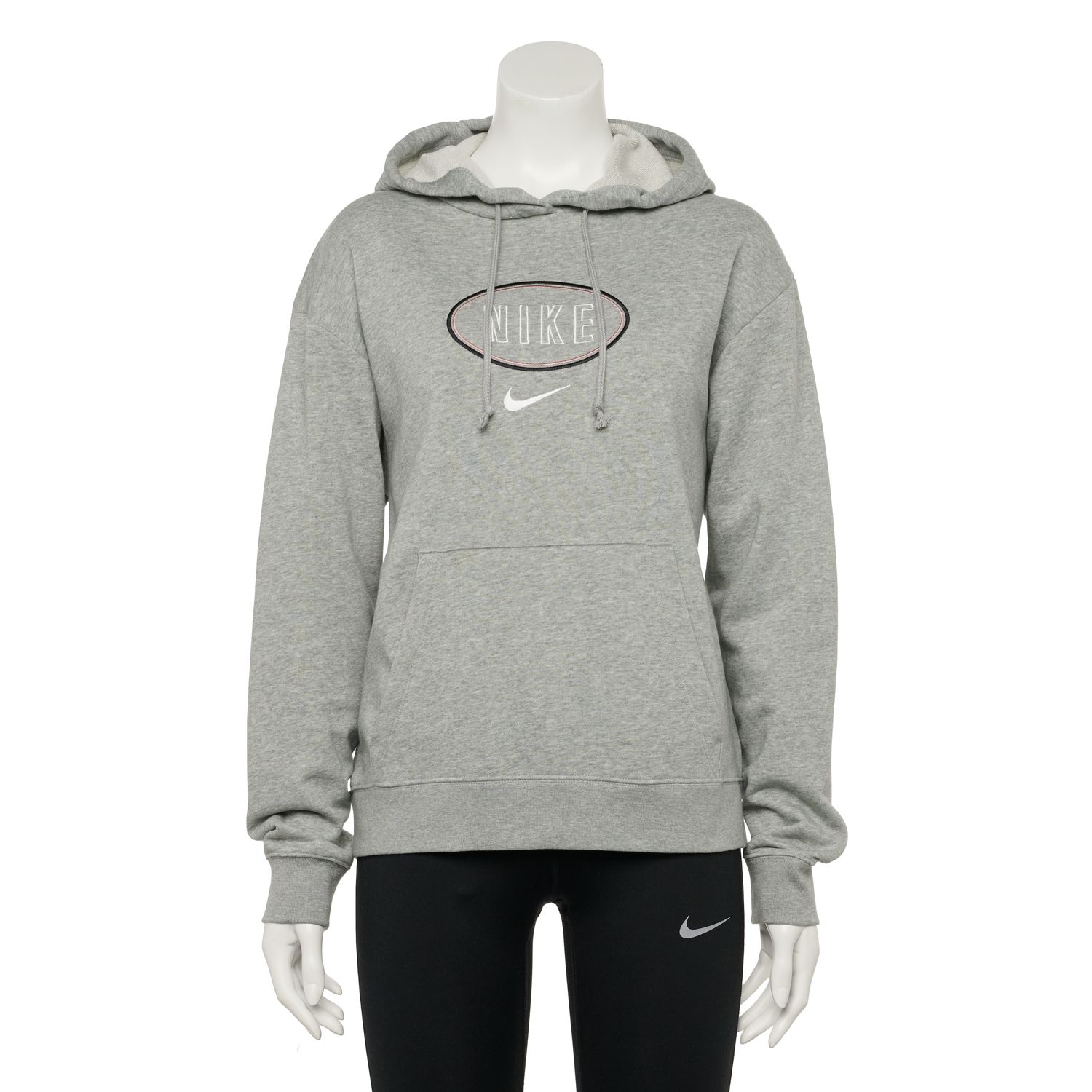 grey nike hoodie womens