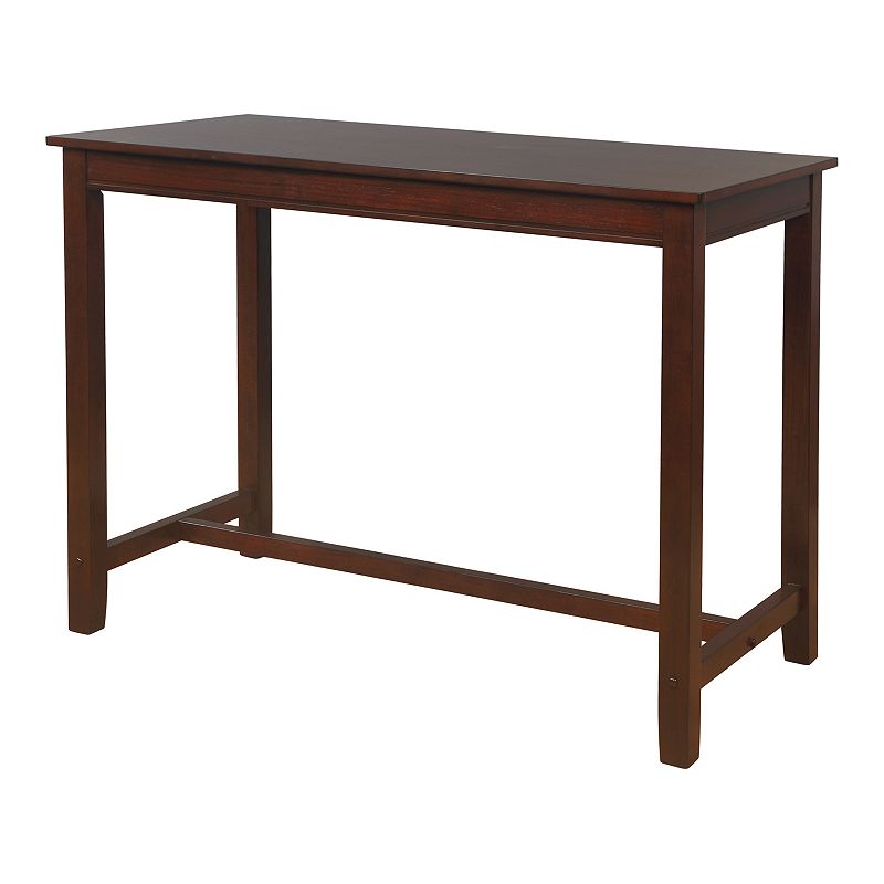 Claridge 36 inch Counter Height Pub Table, Brown