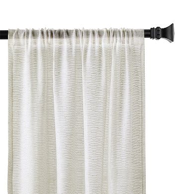 Sheer 4-pack Rod Pocket Window Curtain Set