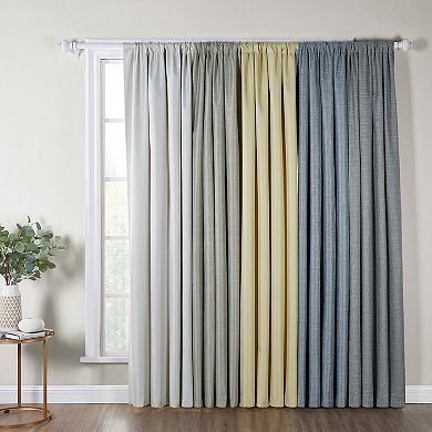 Sun+BLK 2-pack Total Blackout Window Curtain Set