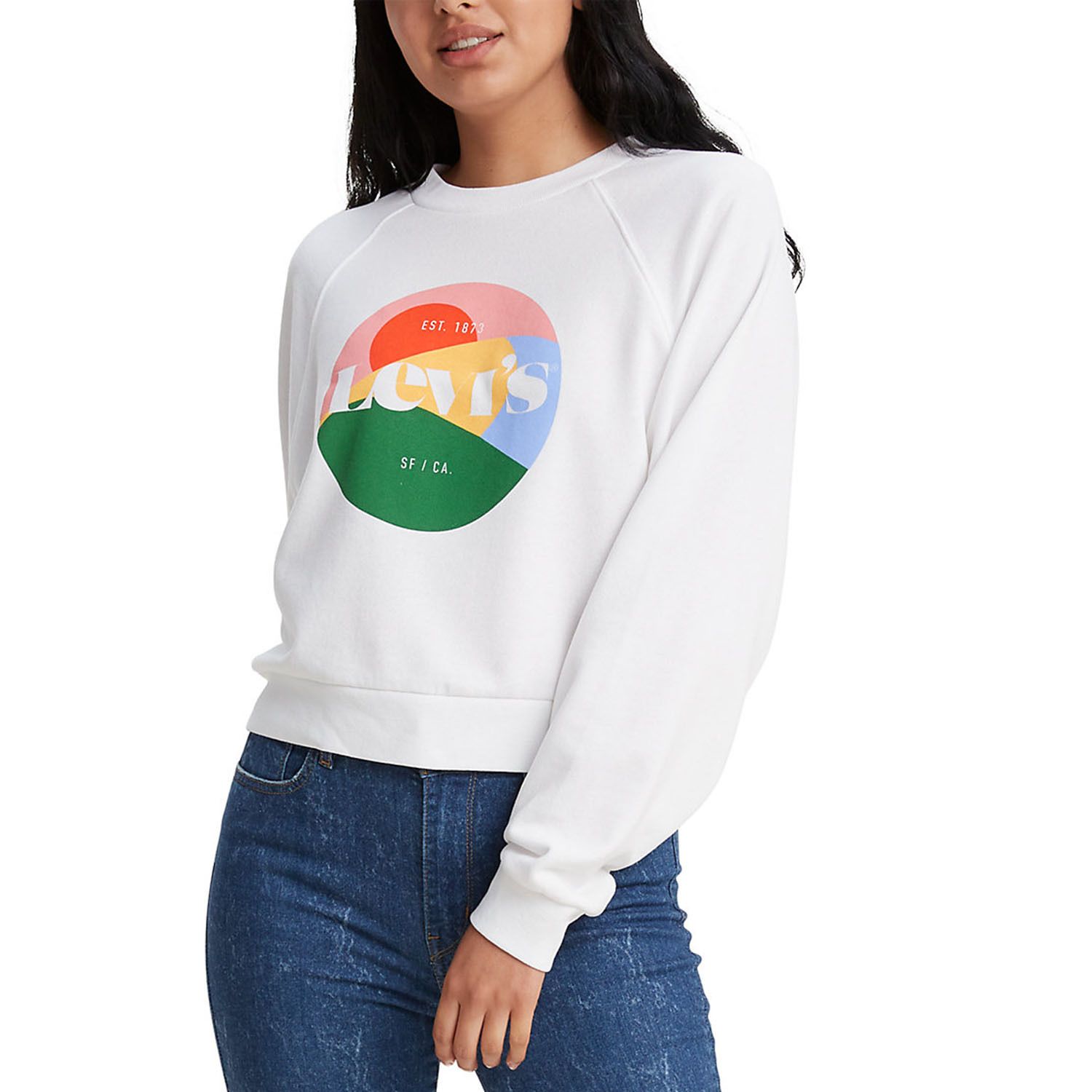 white levis jumper womens