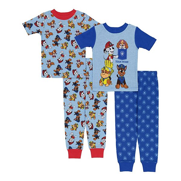 Toddler Boy PAW Patrol 4 Piece Pajama Set