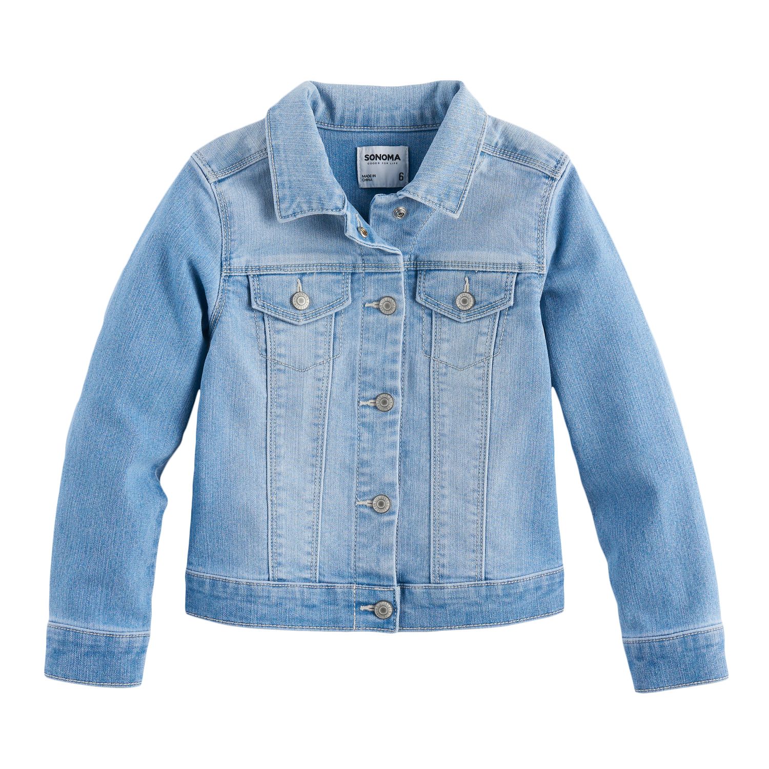 kohls girls jean jacket