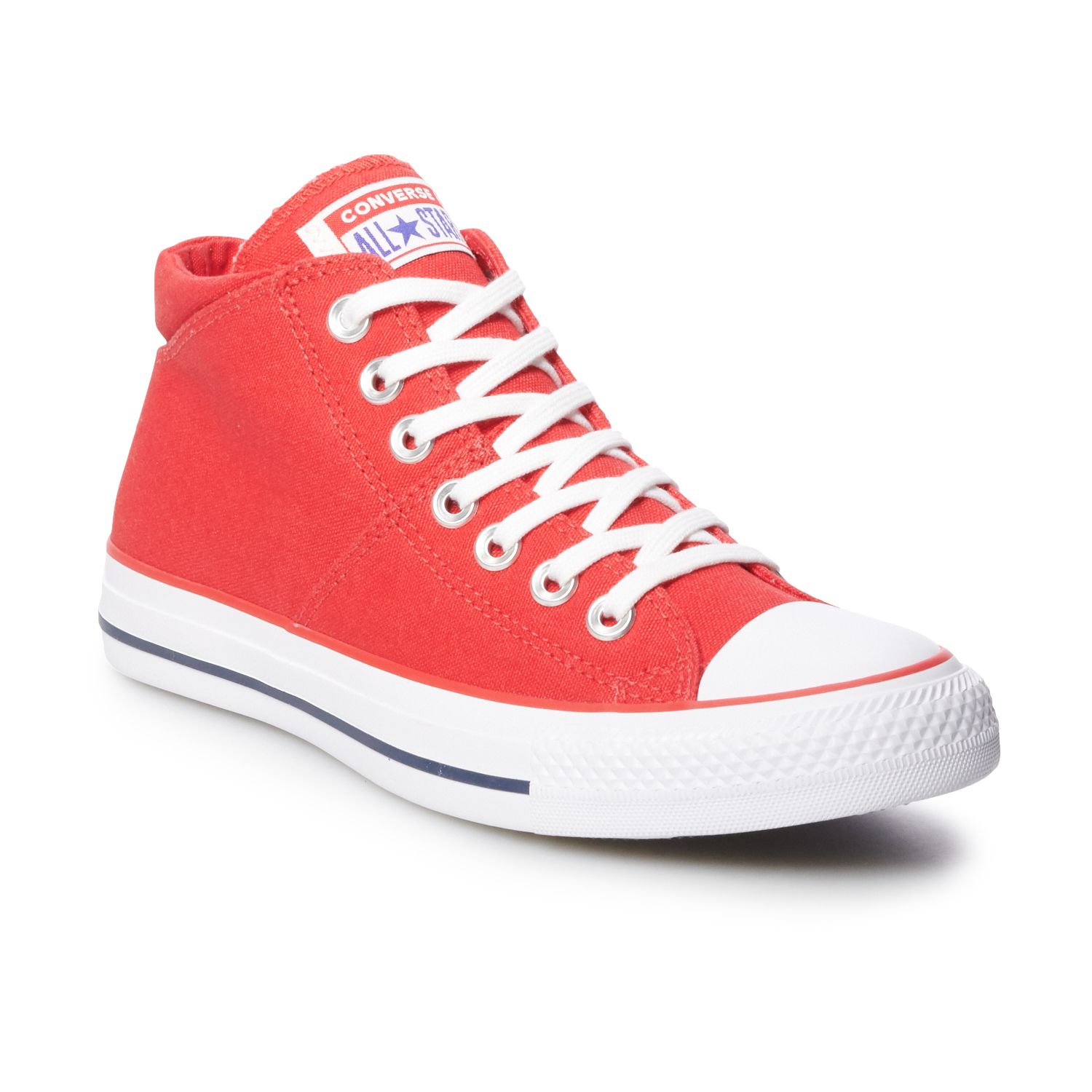converse all red high tops