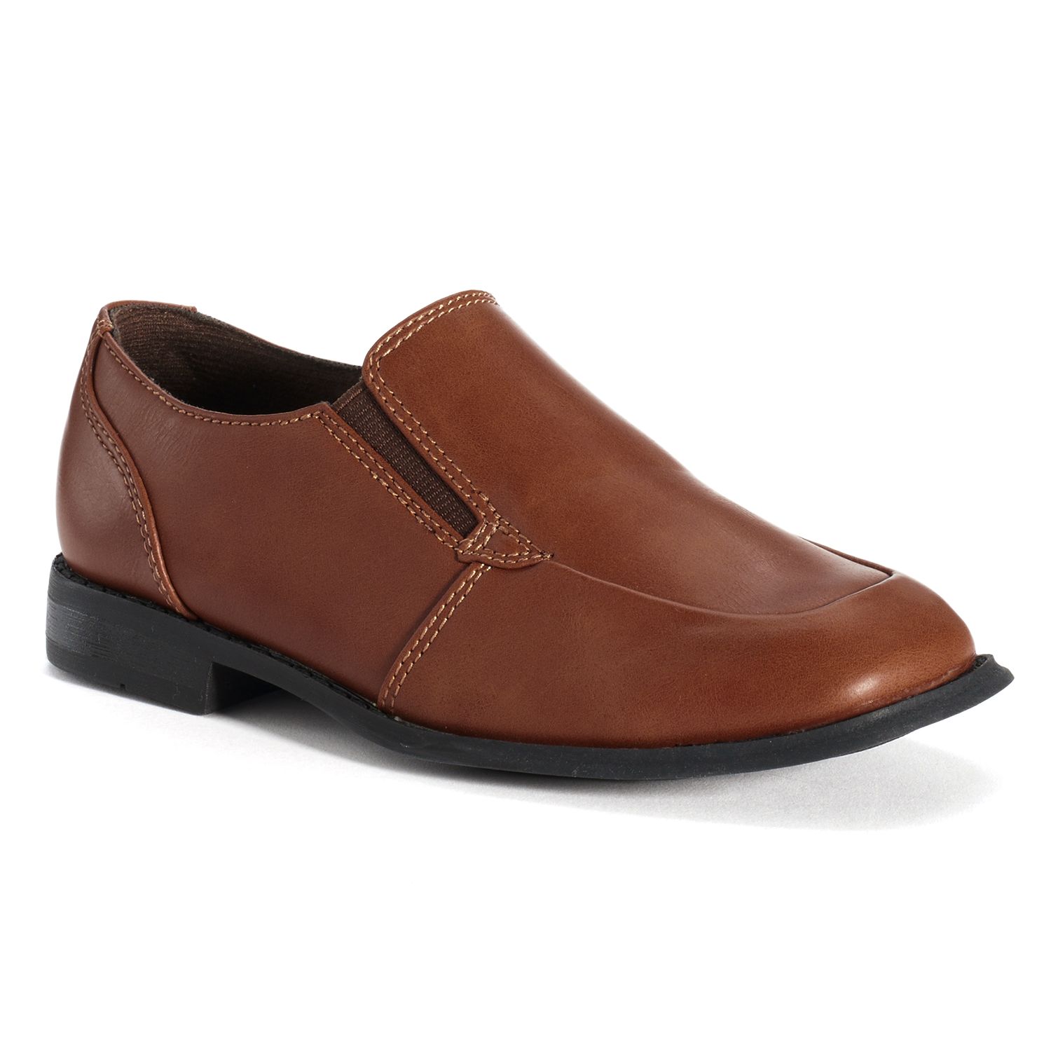 boys slip on dress shoes