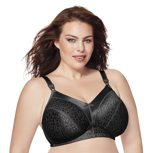 Just My Size® Bras: 2-pack Satin Stretch Full-Figure Wire-Free Bra 1960